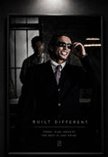 Built Different – Focus & Ambition Poster