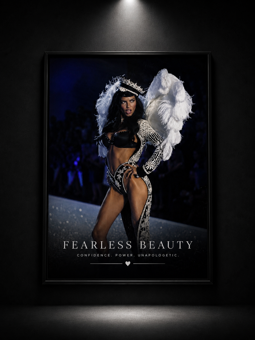 Fearless Beauty – Runway Angel Poster